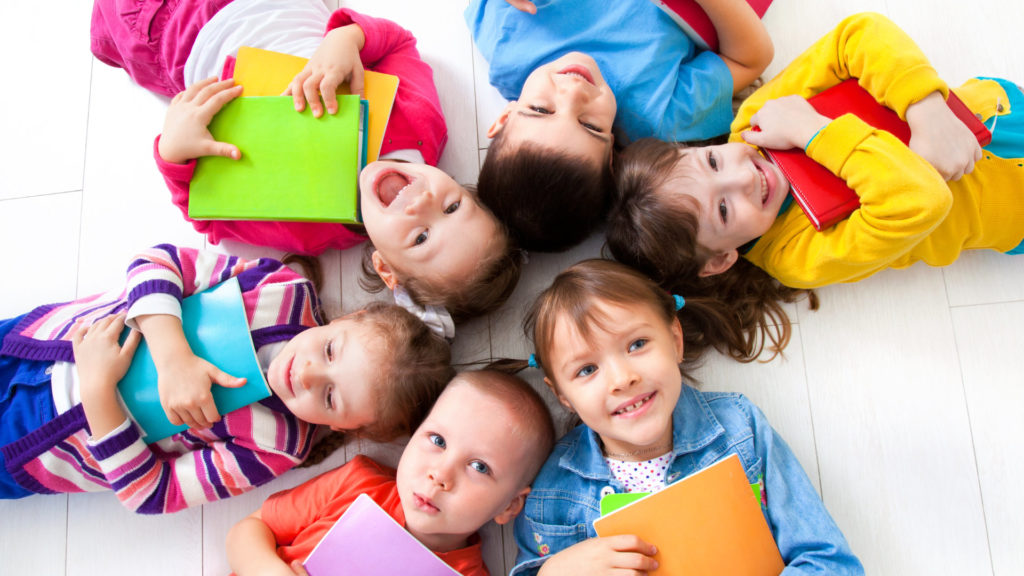 Daycare Circle with Books